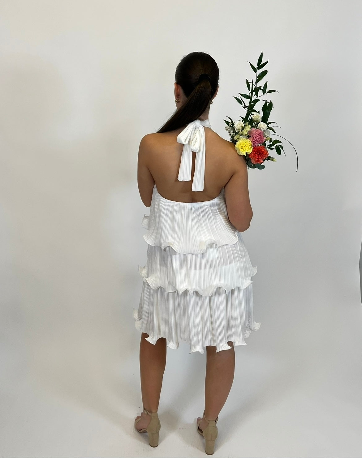 VIWANDA Short Dress - Snow White